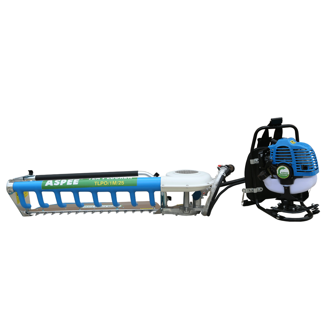 Single Man Operated Tea Plucker with High Trolley